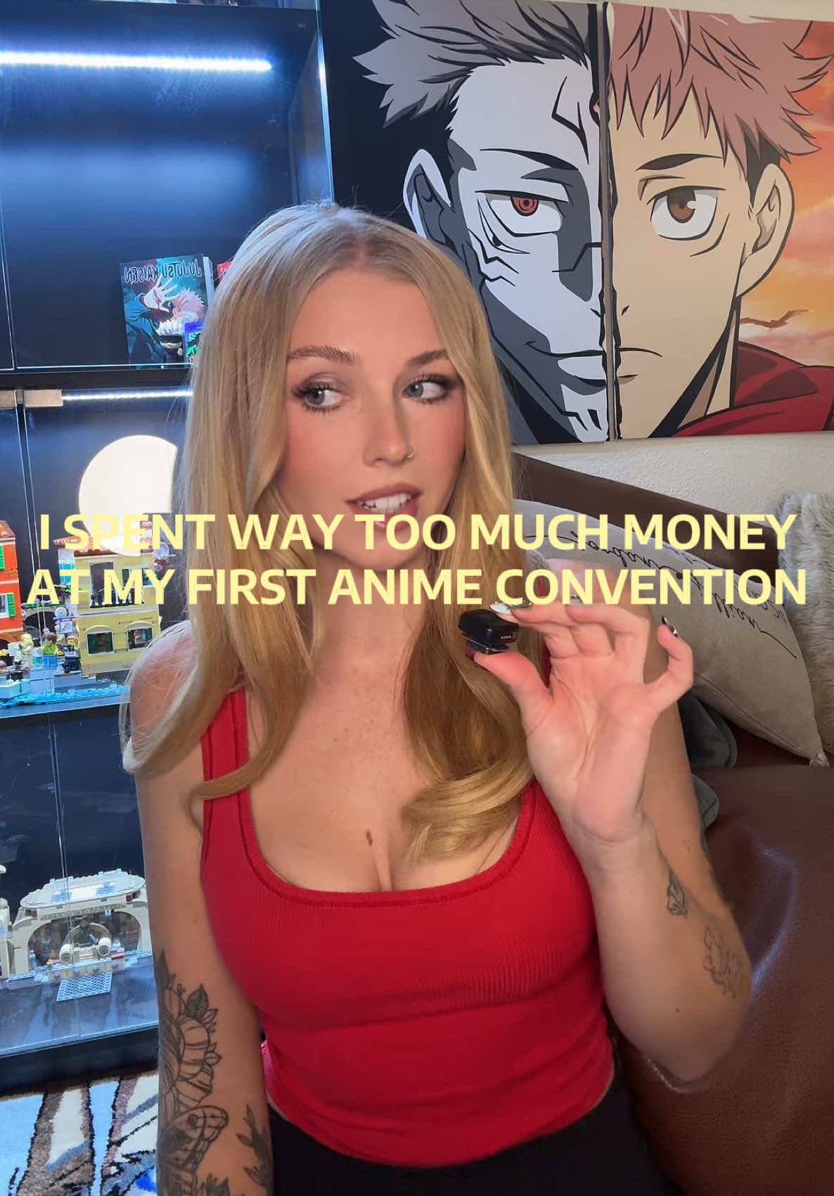 let’s go over everything i bought at my first anime convention @ANIME RIVERSIDE #anime #animeriverside #animeconvention #animemerch #animeg