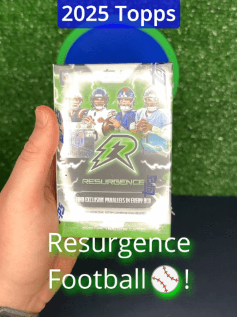 Weekly RIp 8 - Ripping a Topps Resurgence Football Blaster Box PT2 #tradingcards #sportscards #whodoyoucollect #unboxing #collectibles #card