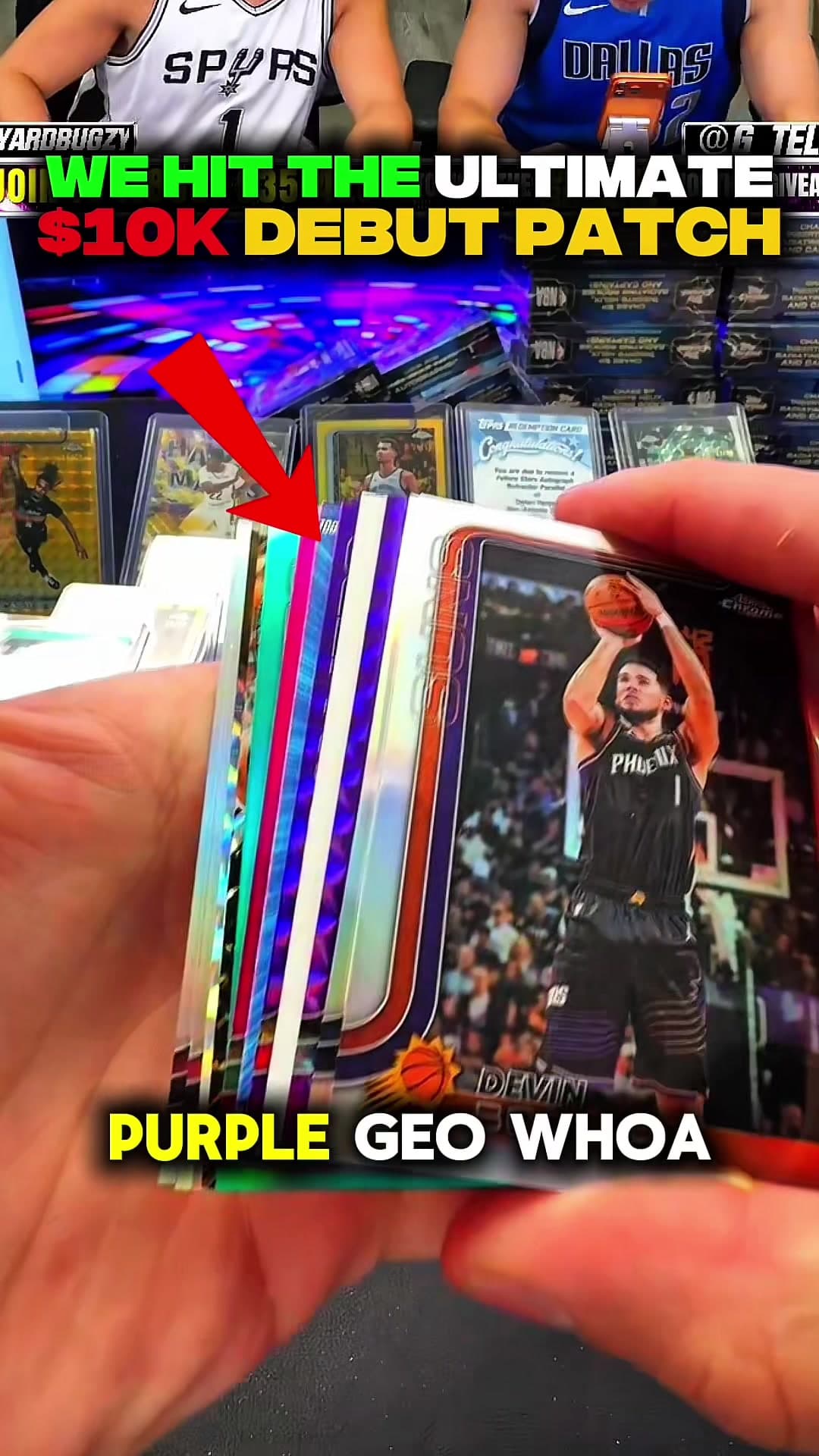 Anderson Henderson’s debut patch just showed up in the break! 🤯🔥 This is the kind of hit that makes ripping packs worth it. Would you lose