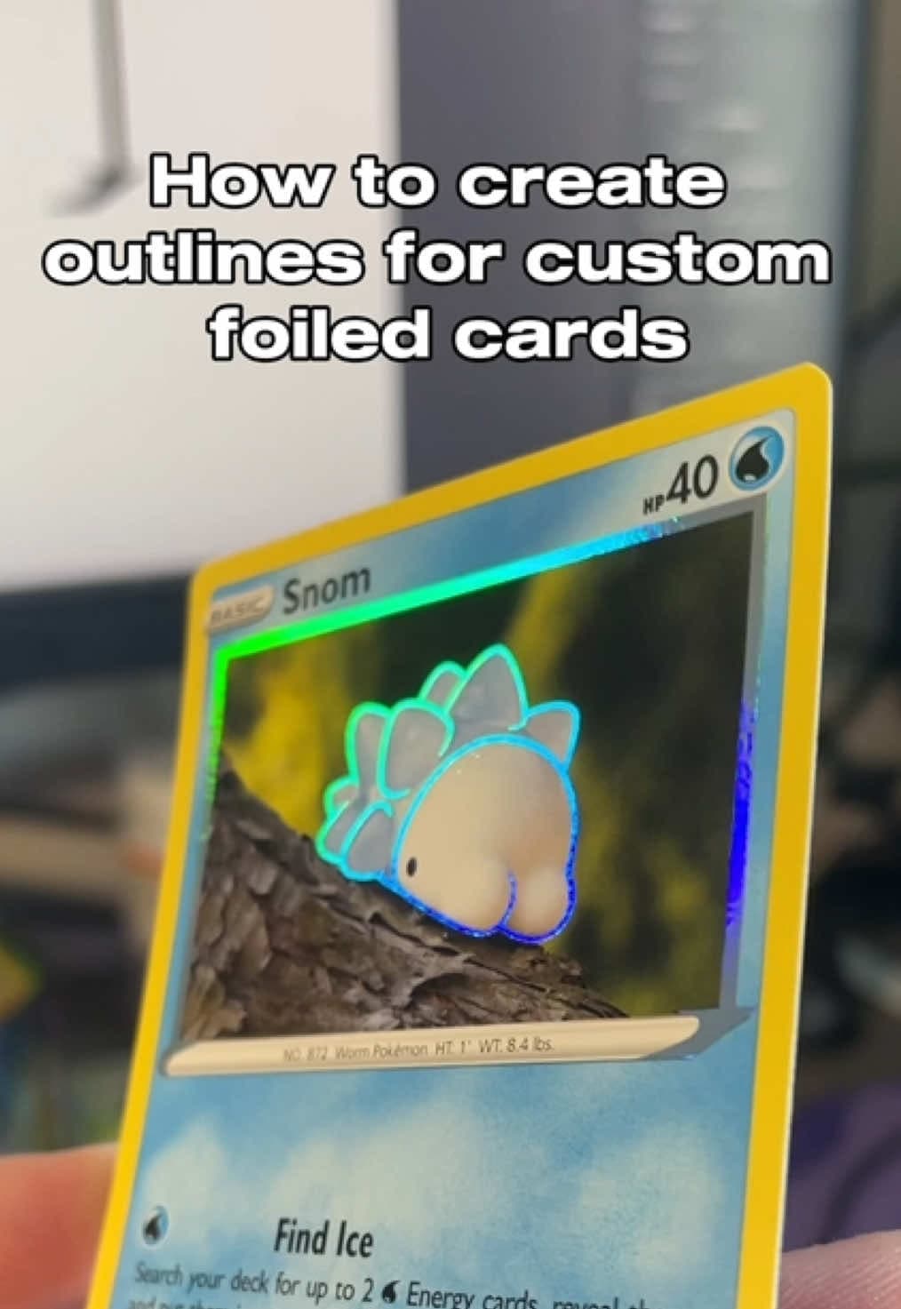 Finally a Tutorial!?!?!
Lots of you have been asking recently how I create the outlines for my foiled cards.
Is it AI?
Do I automate it