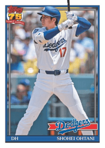 1991 Topps Baseball autograph parallels
