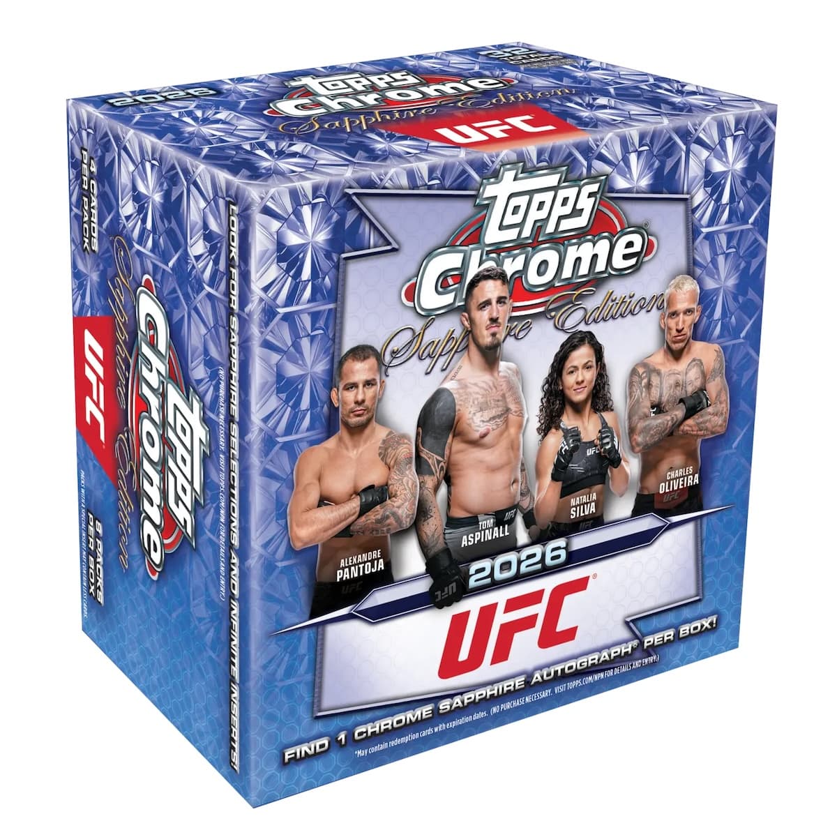 2026 Topps Chrome Sapphire UFC