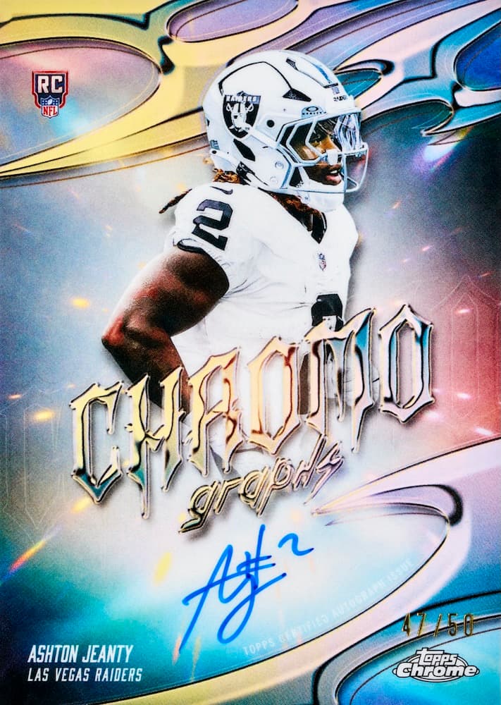 Ashton Jeanty Rookie Autograph