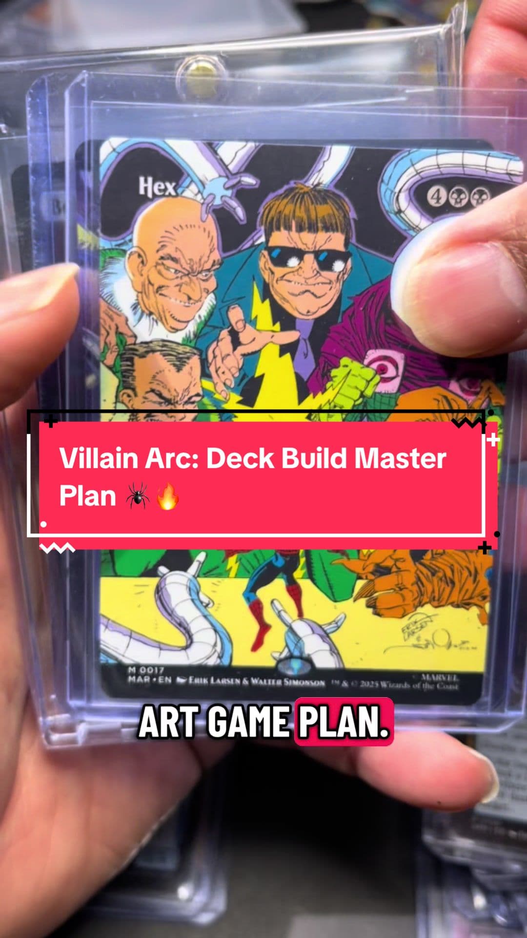 Villain Arc: Deck Build Master Plan 🕷️🔥. Stepping into your Villain Arc?
Here’s the simple master plan for running the Sinister Six deck