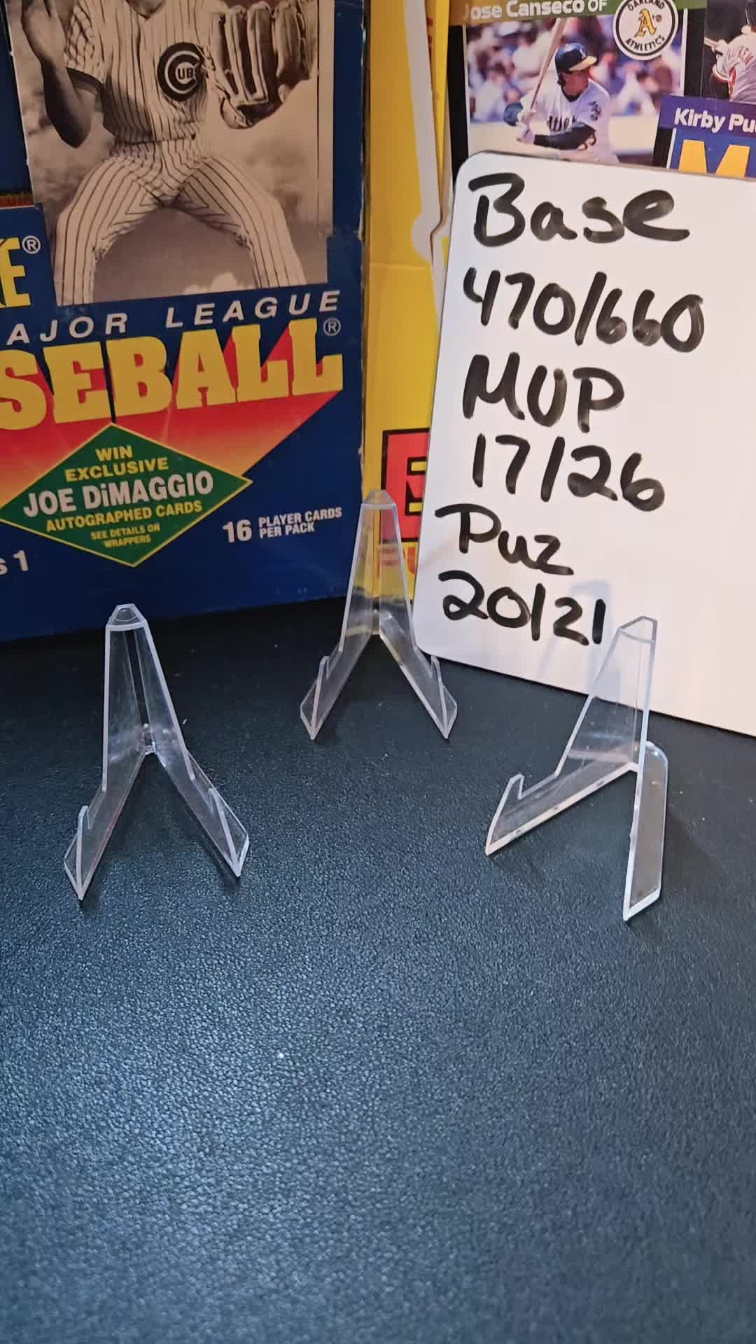 Got some MVP's! Still working on a set of 1989 Donruss Baseball! ##lunchripchris #packopening #rippingwax #junkwaxera #DonrussBaseballcards