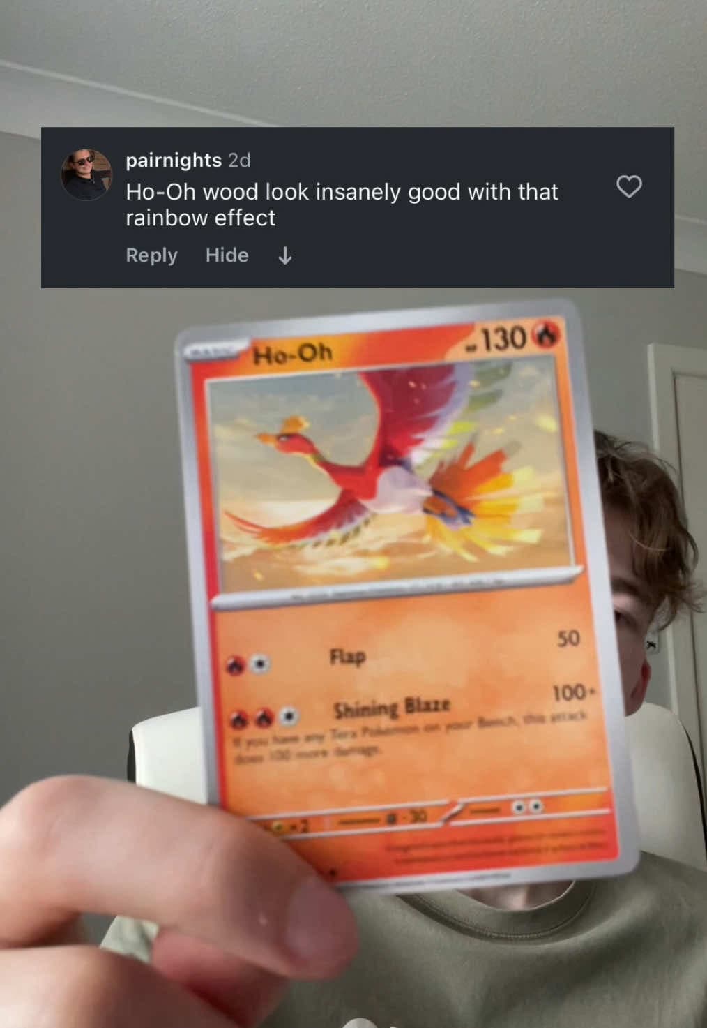 Today I am foiling a Ho-oh card from Surging Sparks 🔥🌈
I actually had this card planned but wasn’t going to make it for a few months! But