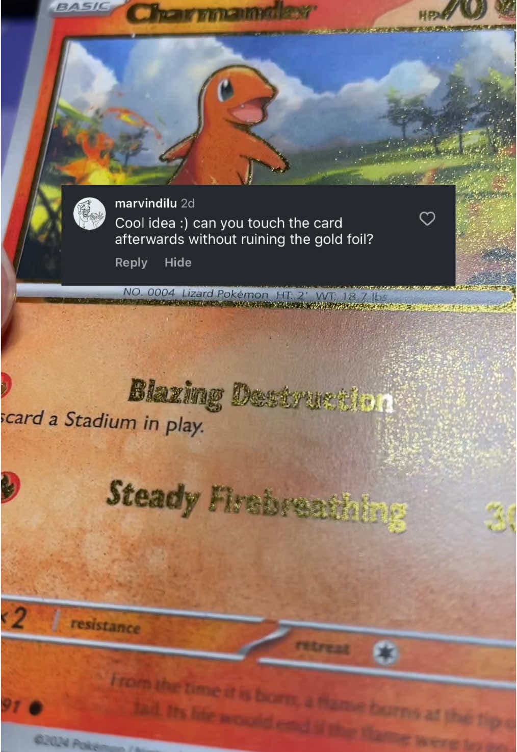 How strong are my foiled pokemon cards 💪
This is a video in response to a comment as I was also very curious about the results.
This char