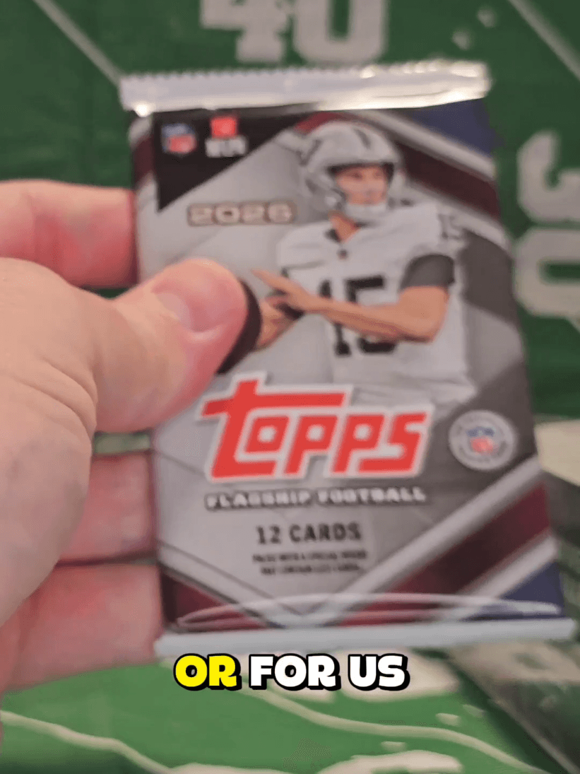 More Topps Flagship Football with a Value (Blaster) box rip