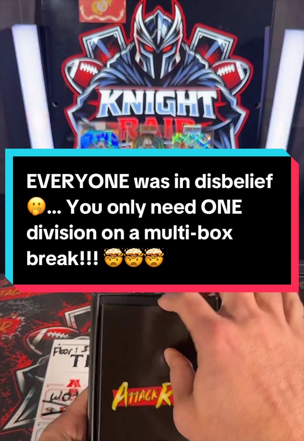 #livehighlights #tiktoklive if you ever hesitate to grab one division on a multi box break, you need to watch this video! I have said it be