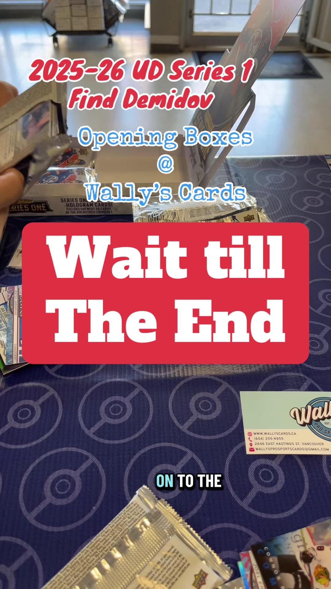 Upper deck 2025-26 series 1 -4 boxes. How many Demidov’s can I get??? The tally at the end. Go to Wally’s for wax. #hockeycards #hockeytikto