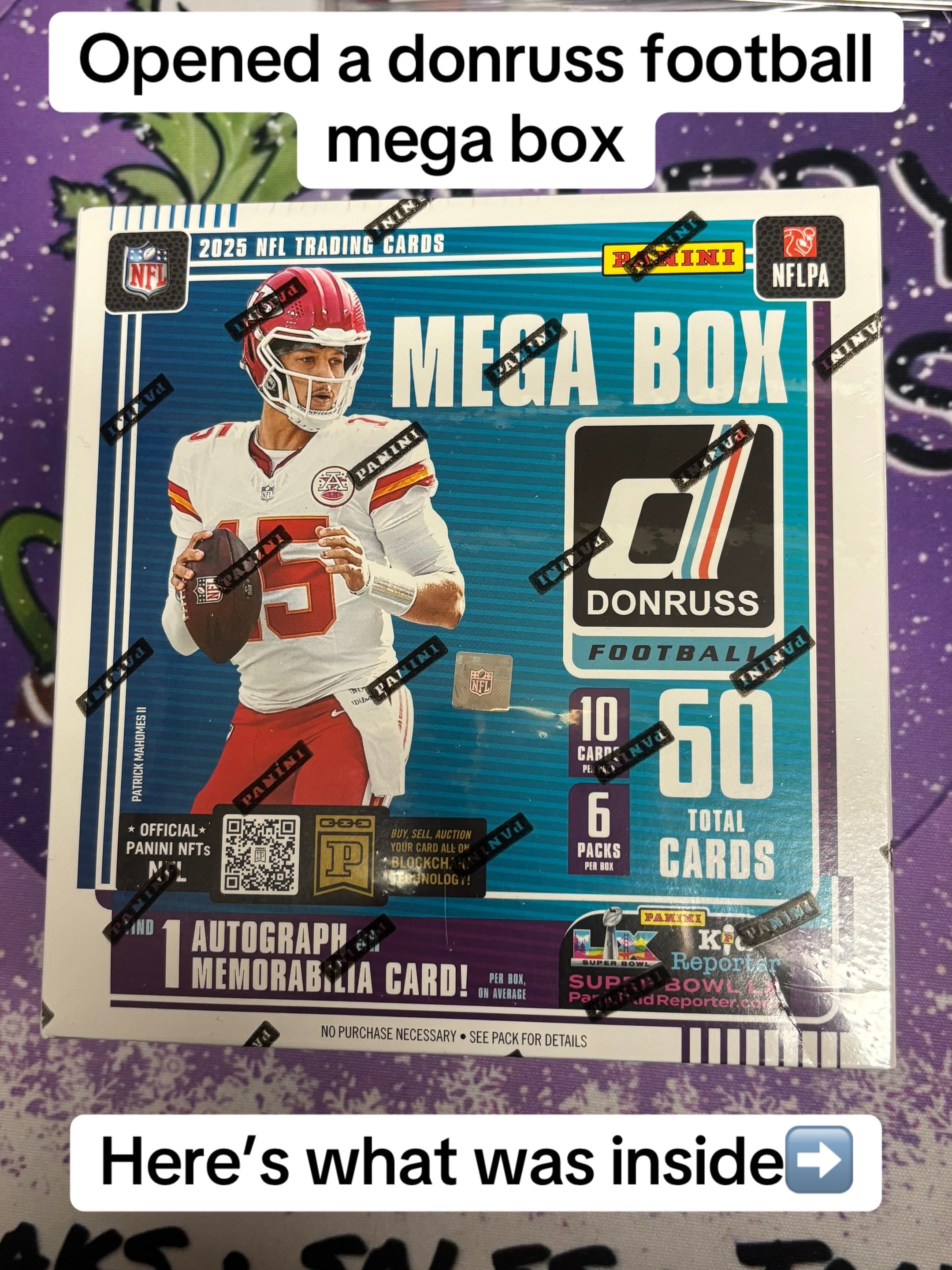 Opening another new donruss football mega box🔥This box was stacked👀 #footballcards #sportscards #donruss #packopening #celerycards