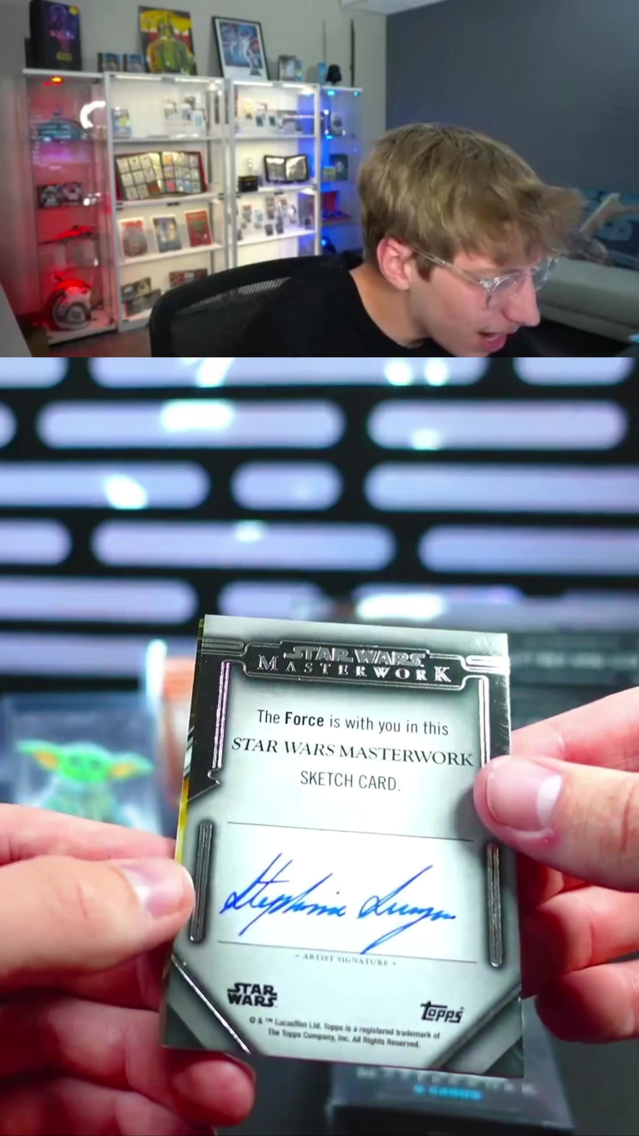 Idk how this keeps happening 😭 2025 Topps Star Wars Masterwork —— If we haven’t met yet, I’m Isaac, aka Synth. A few years ago I got back i