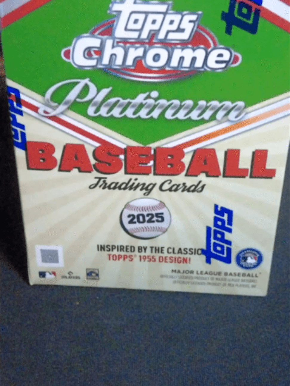 CHROME PLATINUM IS BACK! π±π Ripping the brand-new 2025 Topps Chrome Platinum Baseball Blaster! Hunting for Roki Sasaki and retail-exclusiv
