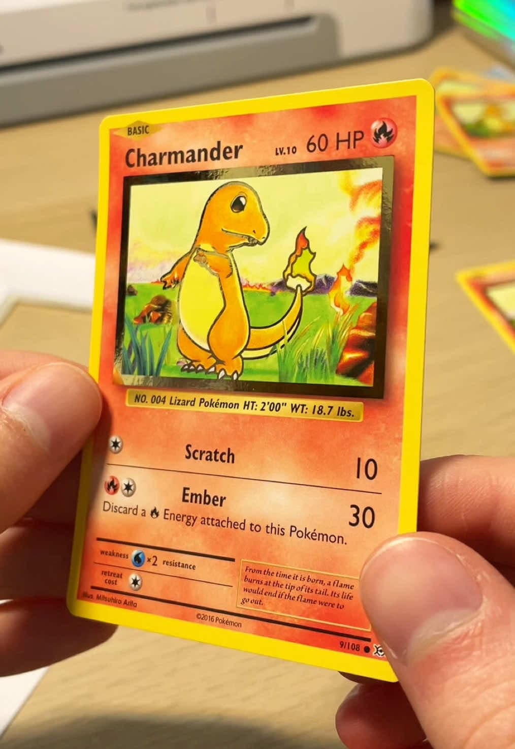 Foiling Evolutions Charmander 🔥🦎✨
Sorry I was away for so long, I had to actually finish my uni work 😭 But now I'm back fully prepping f