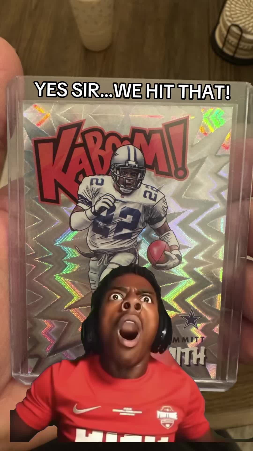 What a beautiful card! @Dallas Cowboys #dallascowboys #emmittsmith #sportscards #footballcards #absolutefootball
