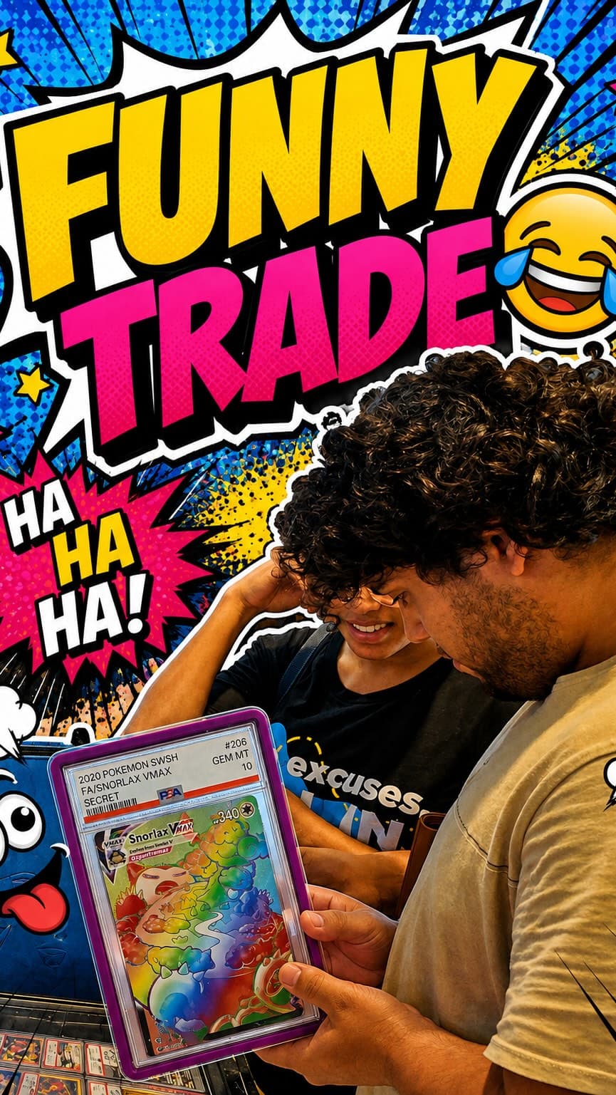 Yo: “Él me da $20…” 🤨
Mi cerebro 5 segundos después: “ESPERA… ¡YO LE DOY LOS $20!” 😂💀
#PokemonTCG #PokemonCards #PokemonTrade #PokemonCo