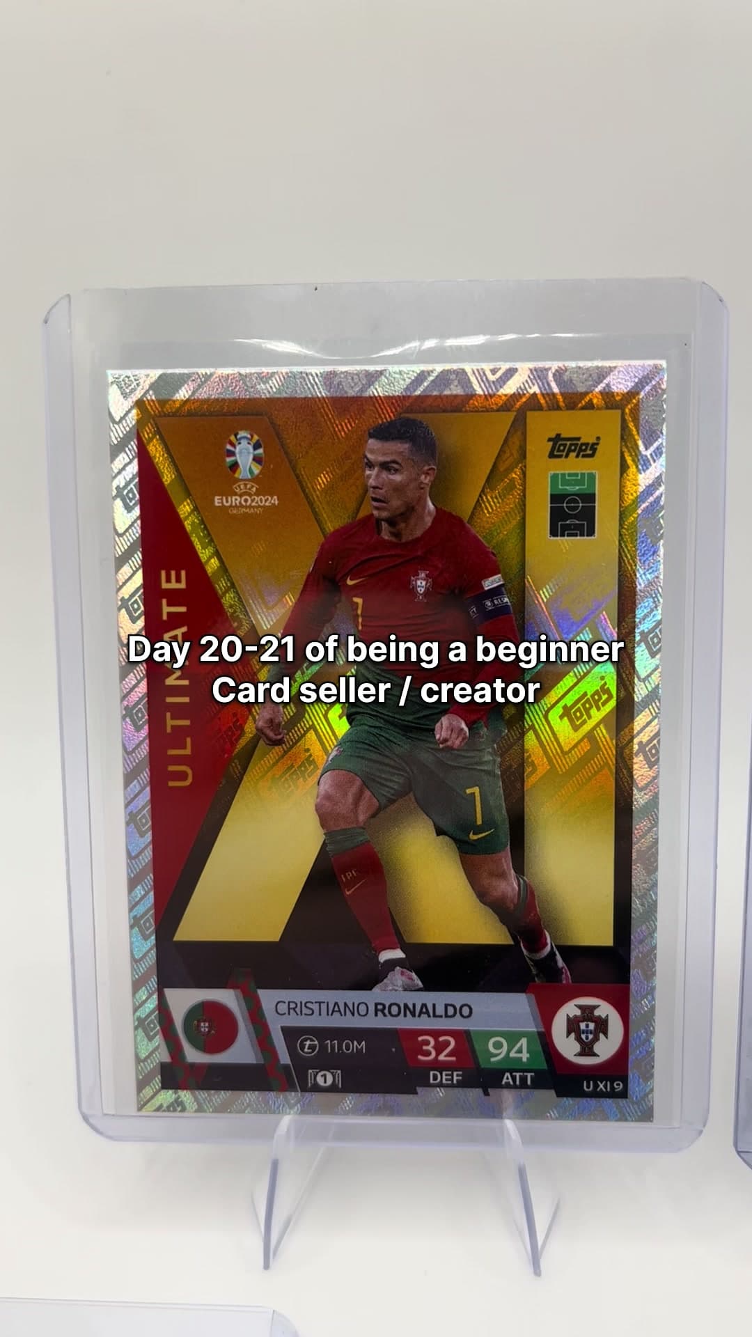 Waiting for the big stock to come in🙏 #footballcards #topps #cardseller #cardopening