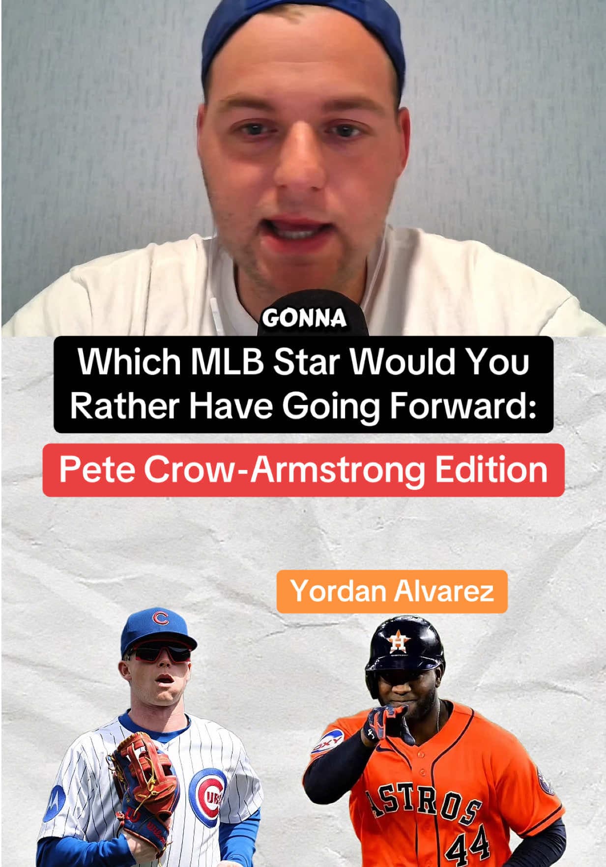 Who Would You Rather Have Going Forward: Cubs star PCA Edition. Here’s who he’s up against: ——— 1. Paul Skenes, Pirates 2. Nick Kurtz, A’s 3