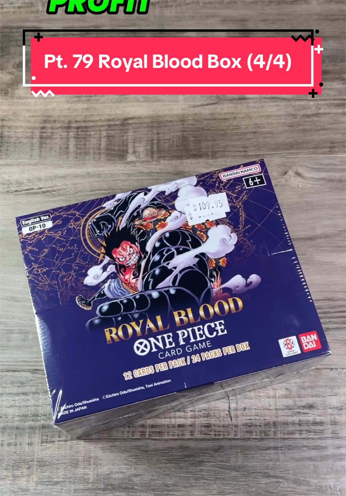 One Piece OP10 Royal Blood booster box opening (4/4)
#onepiece #onepiececards #onepiecetcg #onepiececardgame #onepiecepackopenings