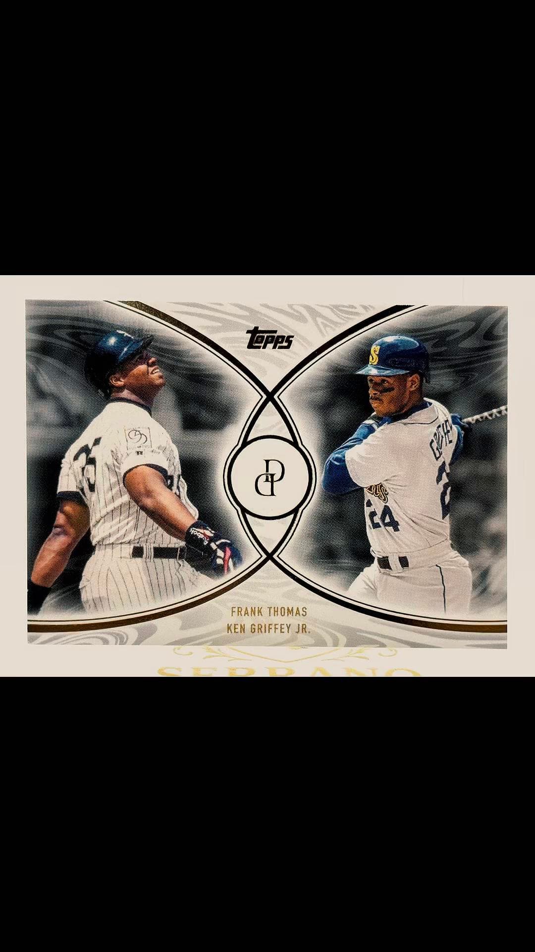 The Big Hurt and The Kid 🔥 2026 Topps Dynamic Duals Frank Thomas / Ken Griffey Jr. 🔥 #serranoluxesportscards #sportscards #mlb #seattle #c