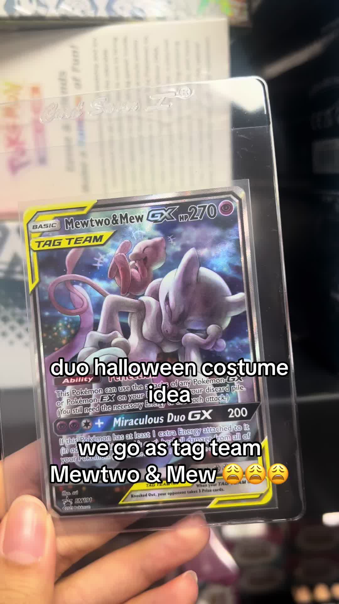 Share this with your pokebae #couplecostumes #halloweencostume #matchingcostume #mew #mewtwo