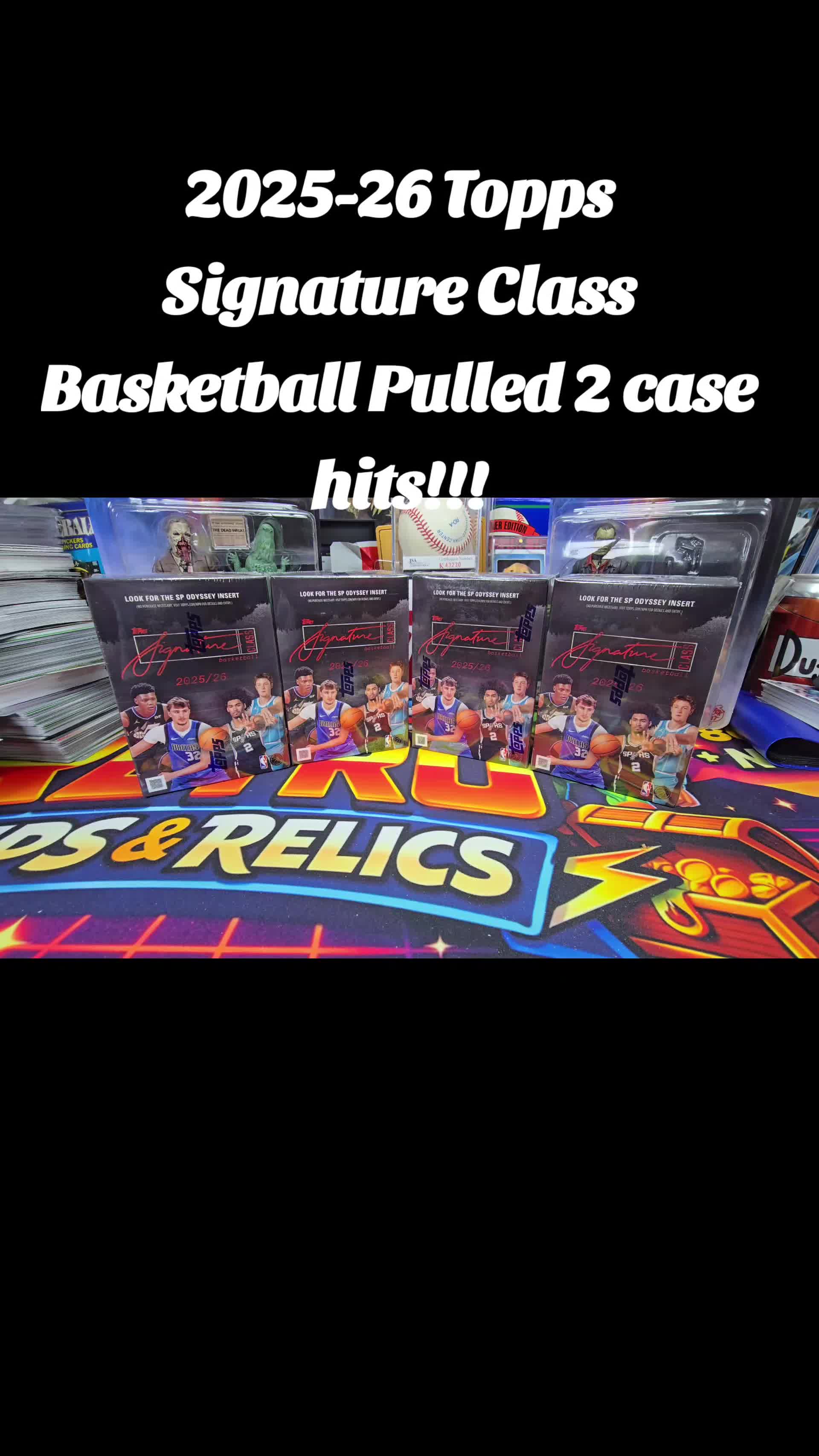 We pulled TWO CASE HITS from Value boxes!!! #Topps #SPORTSCARDS #TRADINGCARDs #toppssignatureseries @Topps