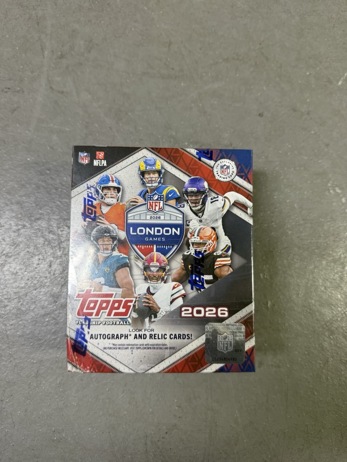 2026 Topps London Games Flagship Football