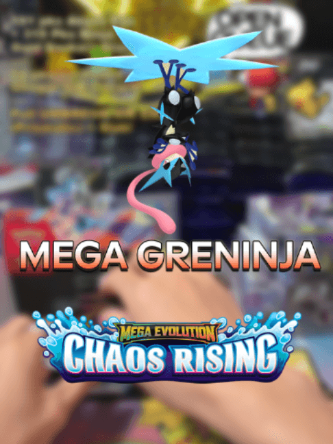 Gold Mega Greninja from Chaos Rising drops and the moment hits different instantly. You need to see this unfold. #GoldMegaGreninja #ChaosRis