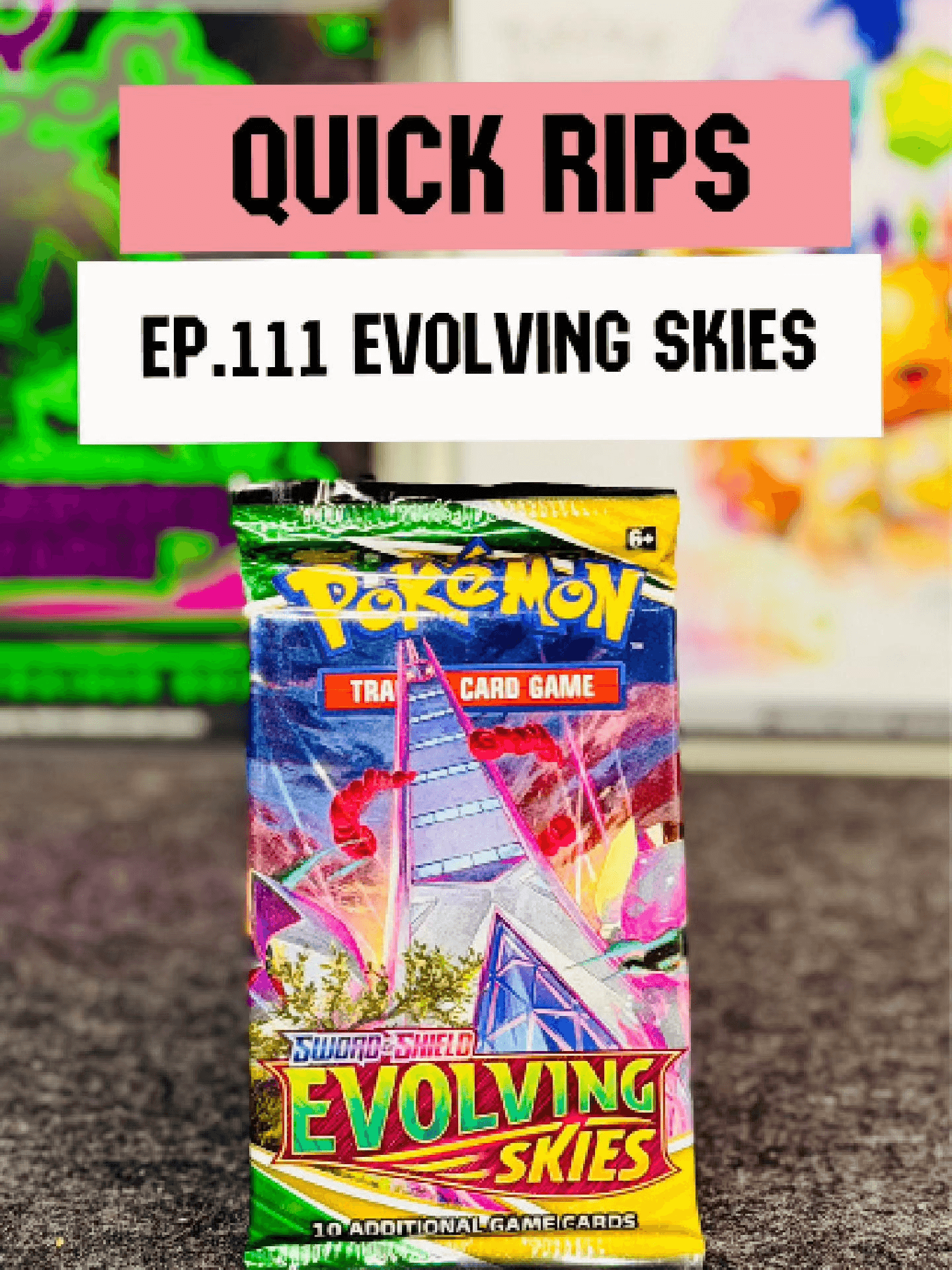 Quick Rips Ep111 – Evolving Skies ☁️ Evolving Skies… always worth another look 👀 #PokemonCards #PokemonTCG #Reels #PokemonReels #evolvingsk