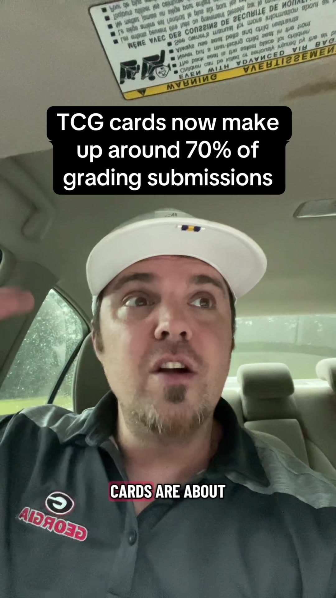 TCG is about 70% of all grading submissions right now… so why are sports card collectors still waiting in the same traffic jam #C#CardGradin