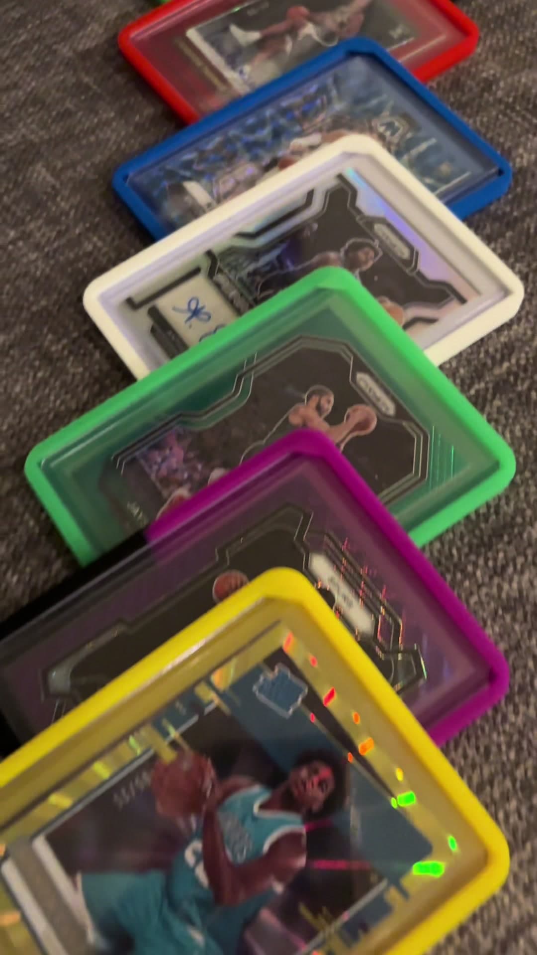 Your favorite cards need to stand out, and that cannot be done with regular bland toploaders.
Introducing the BUMPER: a 100% silicone case