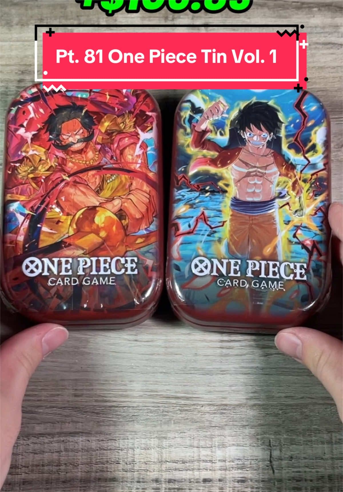 One Piece tin volume 1 pack opening!
#onepiece #onepiececards #onepiecetcg #onepiececardgame #onepiecepackopenings