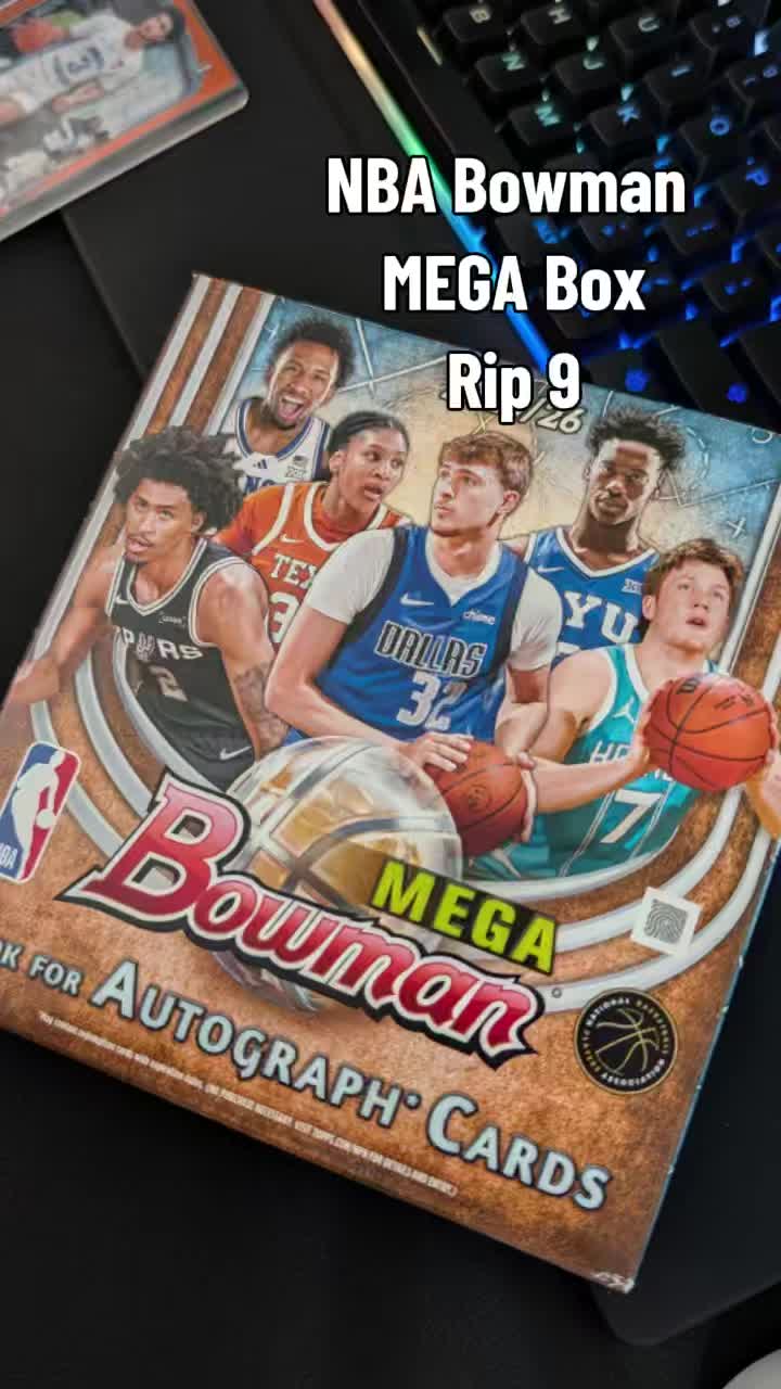 NBA Bowman MEGA box is out! Miss or HIT?? #bowman #nbatradingcards #basketball #rippingpacks #megabox