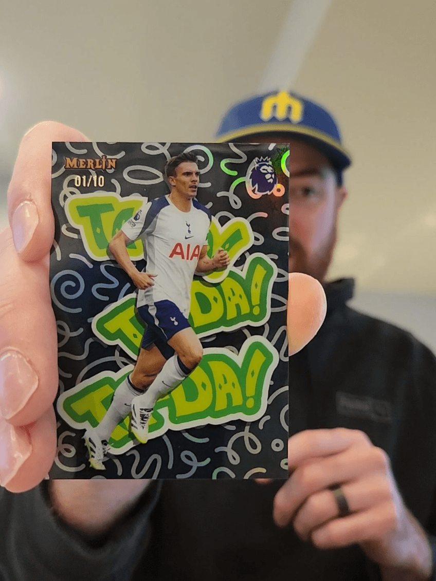 Lowest # card I have ever Hit!!! 2026 Topps Merlin! #creatorsearchinsights #openingpacks #sportscards #packopening #soccercards