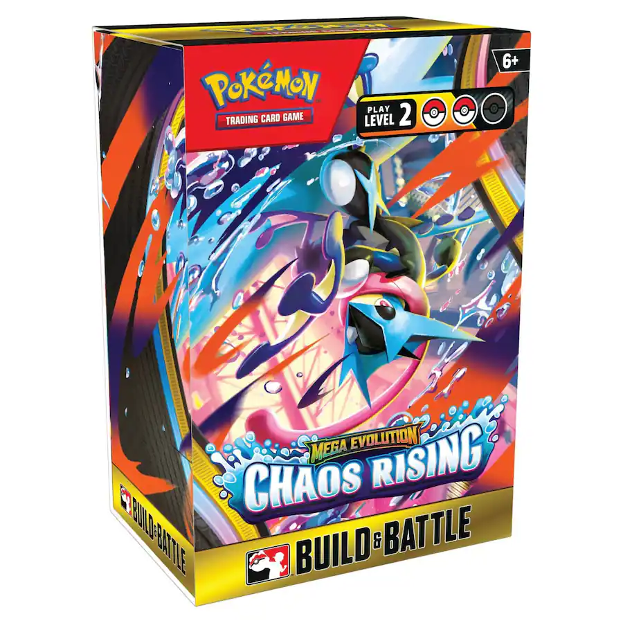 Pokemon Mega Evolution ME4 Chaos Rising Build & Battle Box