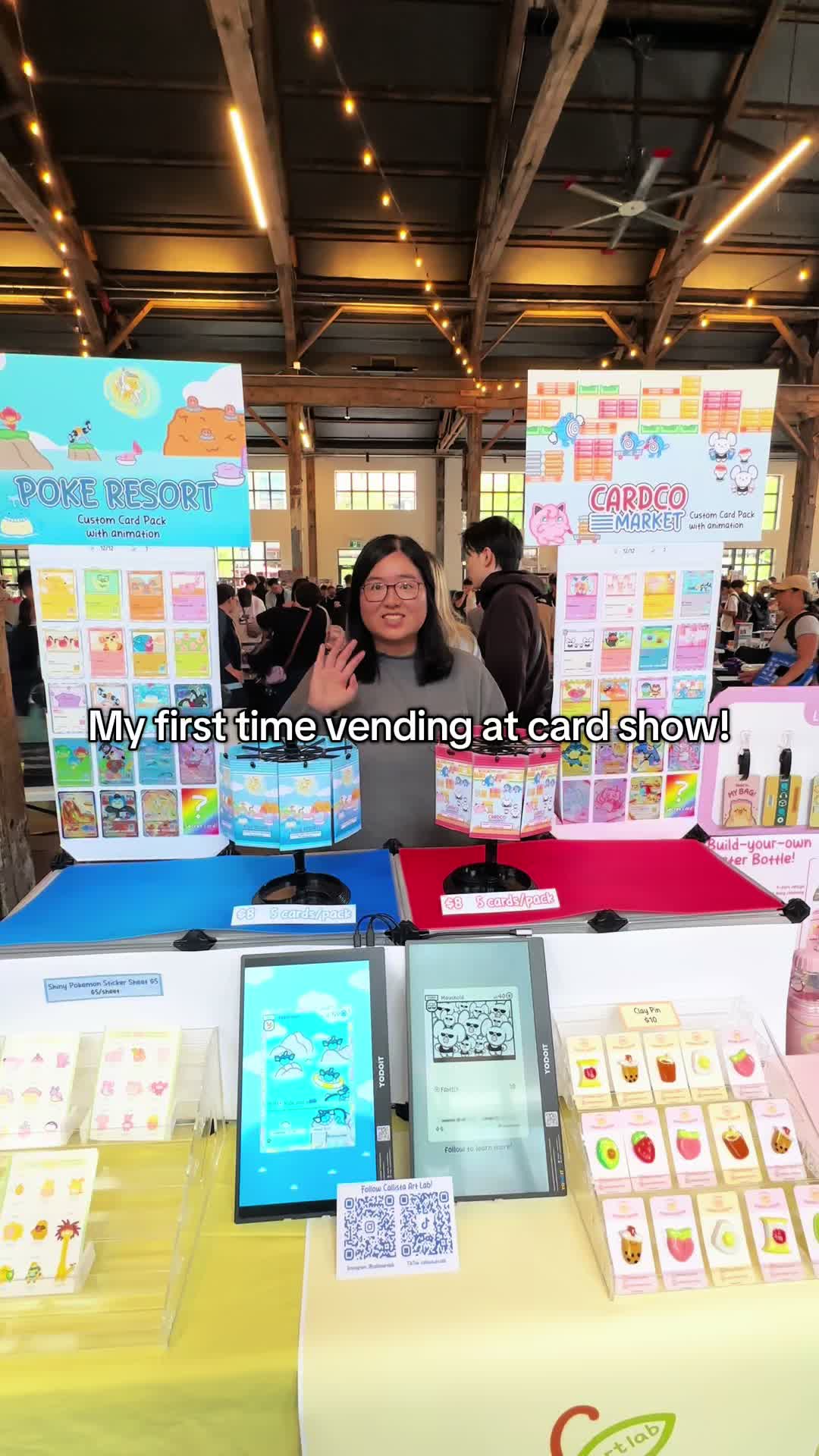 ✨ My first ever card show vlog! ✨
And here are some thoughts I didn’t mention in the vlog: This was such a special experience for me! I’ve o