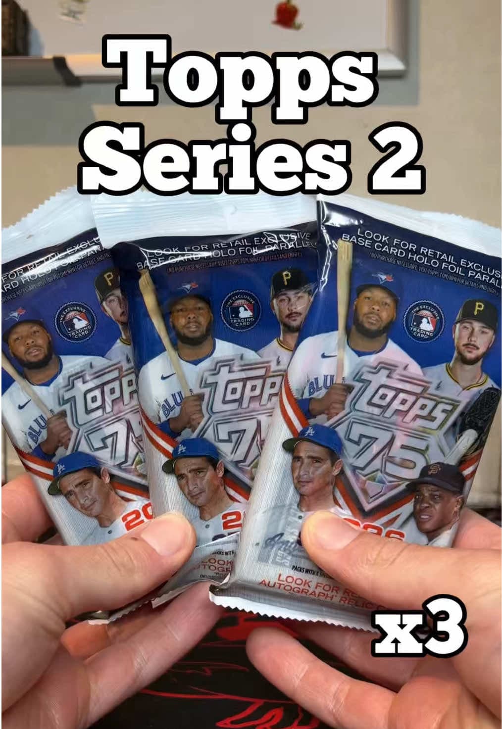 Topps Series 2
Fat Packs
What product have you had the best luck with?👇
#topps #toppsbaseball #baseballcards #toppsseries2 #toppschrome