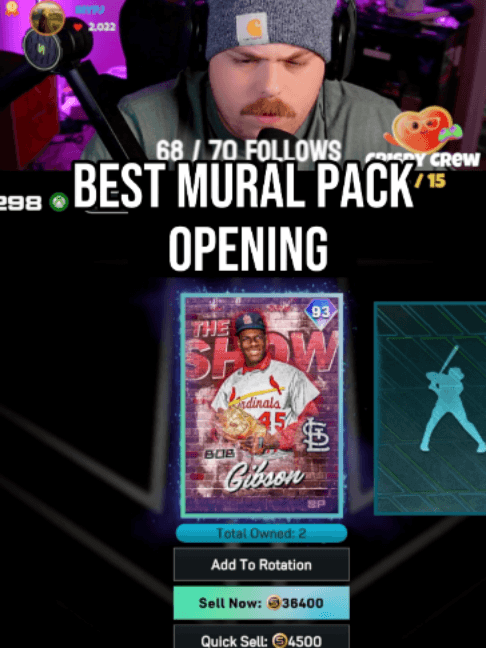 My Best Mural Pack Opening!🤩 #mlbtheshow26 #packs #trending