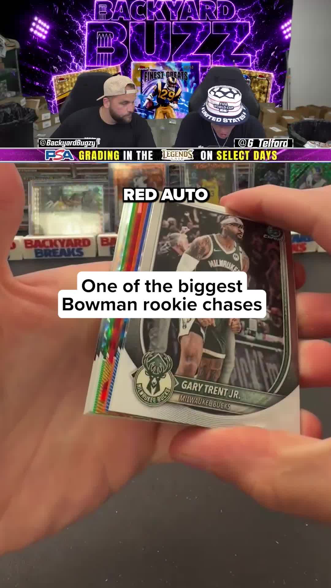 Cooper Flagg red to 5 out of Bowman is the chase everyone wants. Follow @backyardbreaks and click the link in bio to watch live and WIN #bac