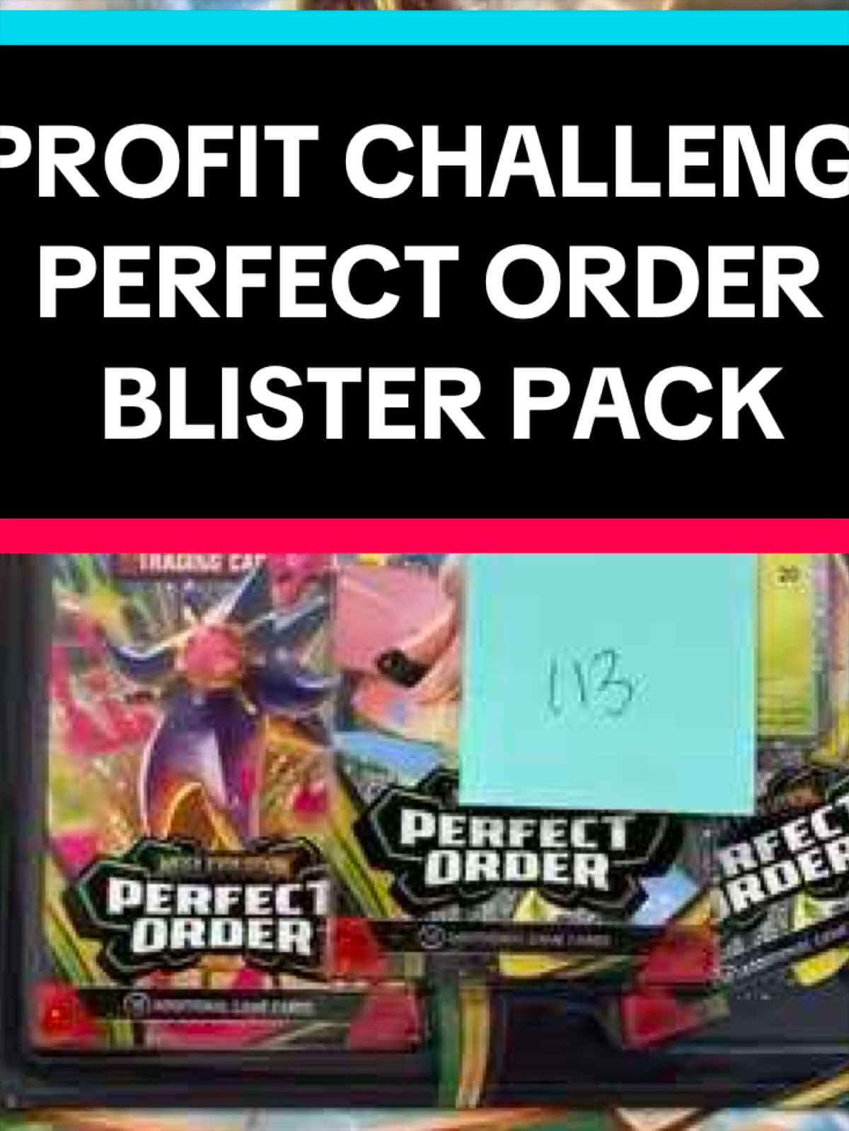 Chikorita Perfect Order 3-Pack Blister Pokemon Opening! #pokemon #pokemontcg #pokemoncards