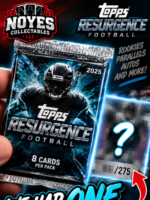 We Had ONE Resurgence Pack Left… 👀 We had ONE 2025 Topps Resurgence Football pack left… and this was the final one. 👀🔥 What did the last