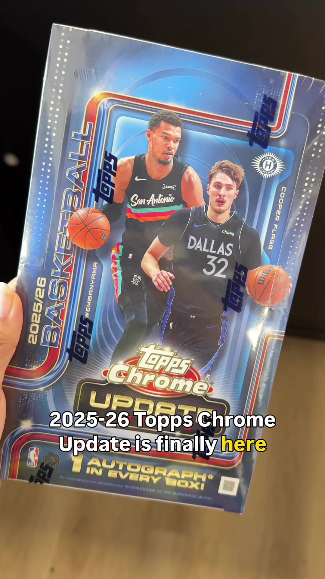 Topps Chrome Update Basketball has ARRIVED! 🔥💪 Grab a box in store or hop in a break on the Real Sportscards app 📲 Are you ripping any on