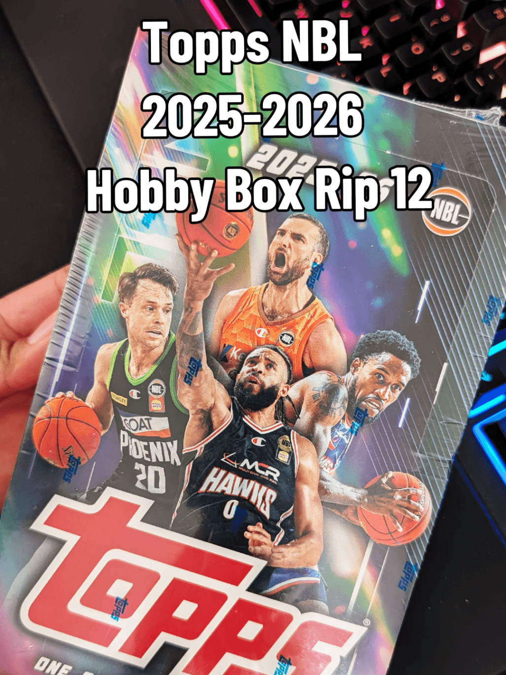 Topps 2025 - 2026 NBL Hobby Box Rip 12...first AUTO!!🔥 #tradingcards #nblcards #tradingcards #breakingcards #basketballcards