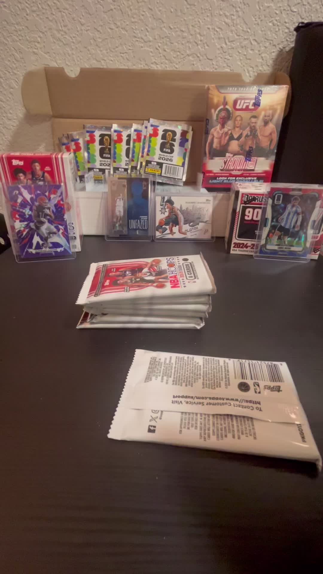 Topps NBA Hoops blaster rip sesh!! • • • #tradingcards #basketball #topps #fyp #basketballcards
