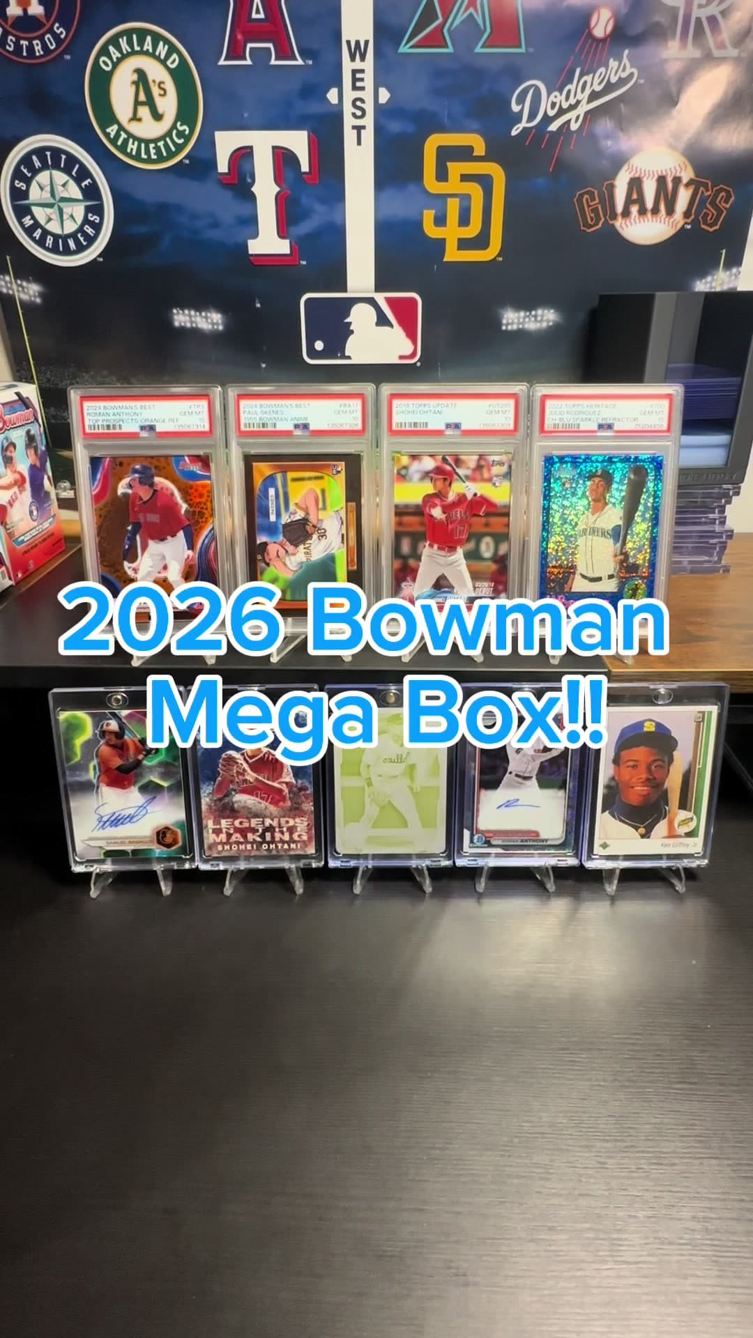 🔥2026 Bowman Mega Box🔥🔥 #foryoupage #sportscards #tradingcards #bowmanbaseball #baseballcards