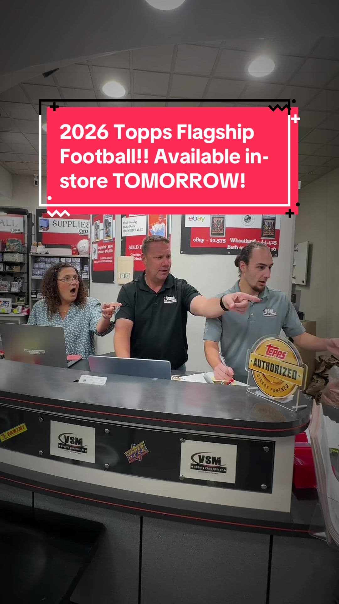 @Topps We’re so excited to see what everyone rips from 2026 Topps Flagship Football!!! Available Tomorrow #sportscards #cardcollector #tren