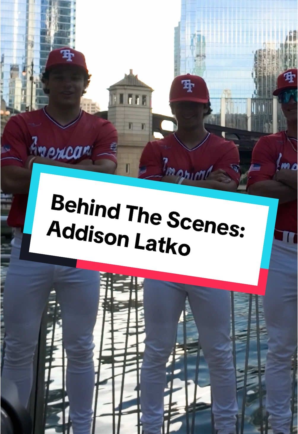 Behind the scenes clips of Addison Latko during our uniform reveal 😂😅 #baseball #baseballlife #baseballprospects #baseballszn #behindthesc