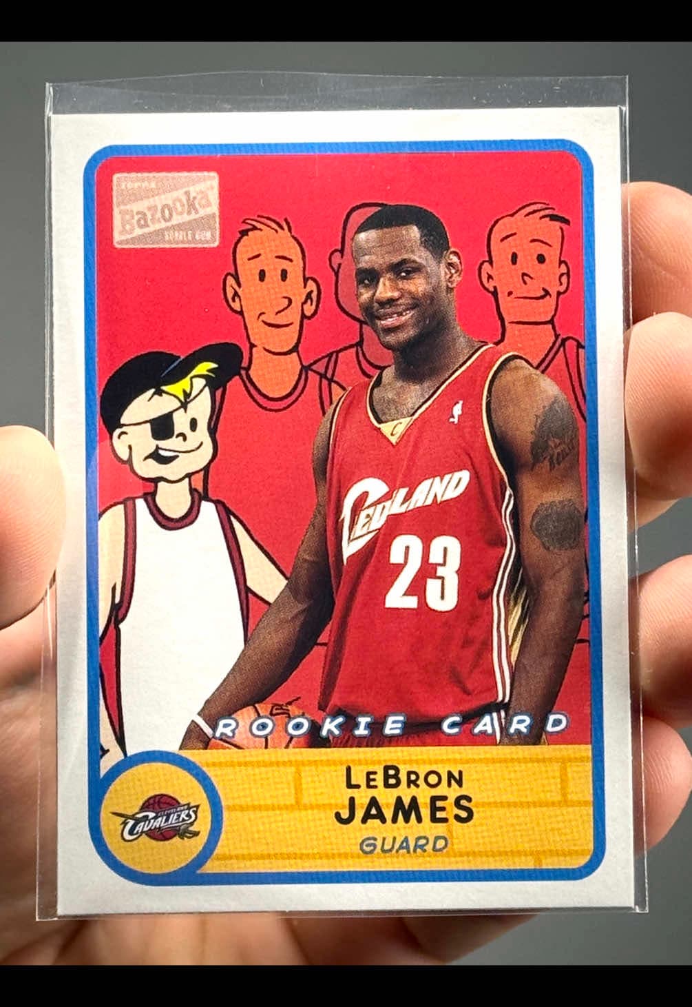 Mail Day: 🔥2003-04 Bazooka LeBron James Rookie RC #lebronjames #basketballcards #sportscards #NBA #clevelandcavaliers
