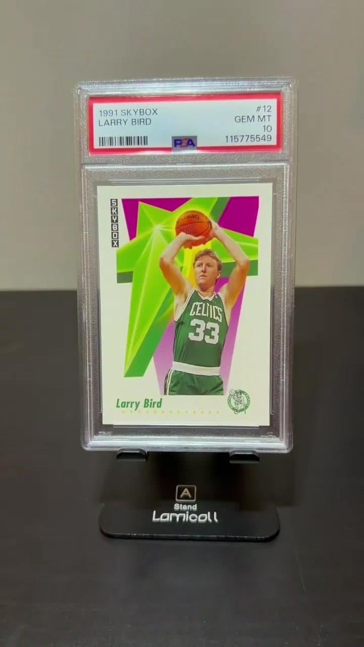1991-92 Skybox - Larry Bird #12 PSA GEM MINT 10! #sportscards