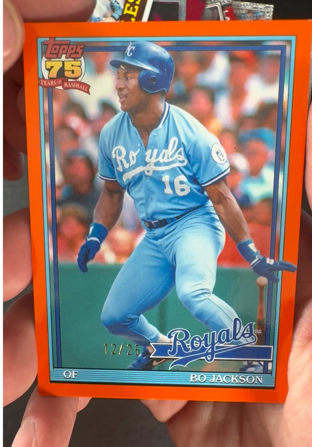 Not bad for my first 2026 @MLB @Topps 75th Anniversary Blaster Box Rip‼️⚾️👀 #MLB #baseball #topps #tradingcards #fyp